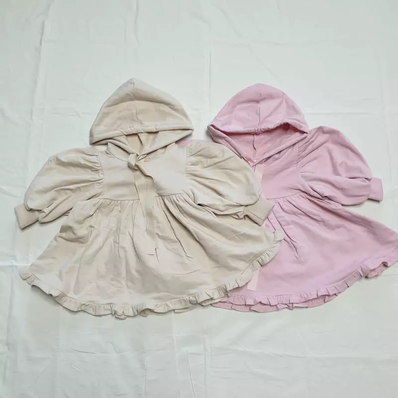 Color - Korean Children Fashion - #kidsstore - Time Hoody One-piece - 8