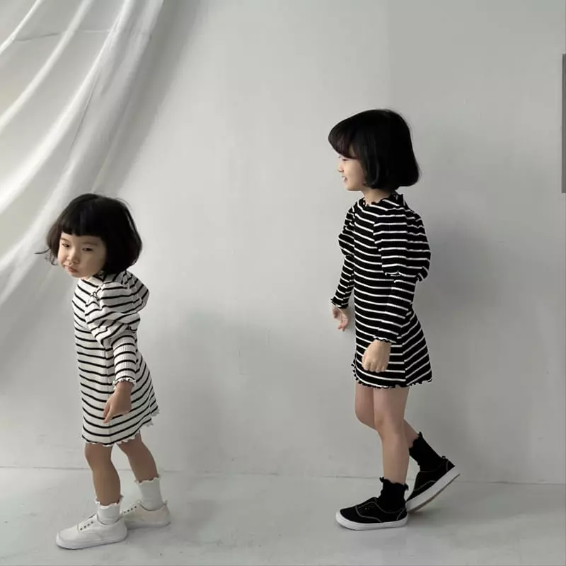 Color - Korean Children Fashion - #prettylittlegirls - Rose One-piece - 3