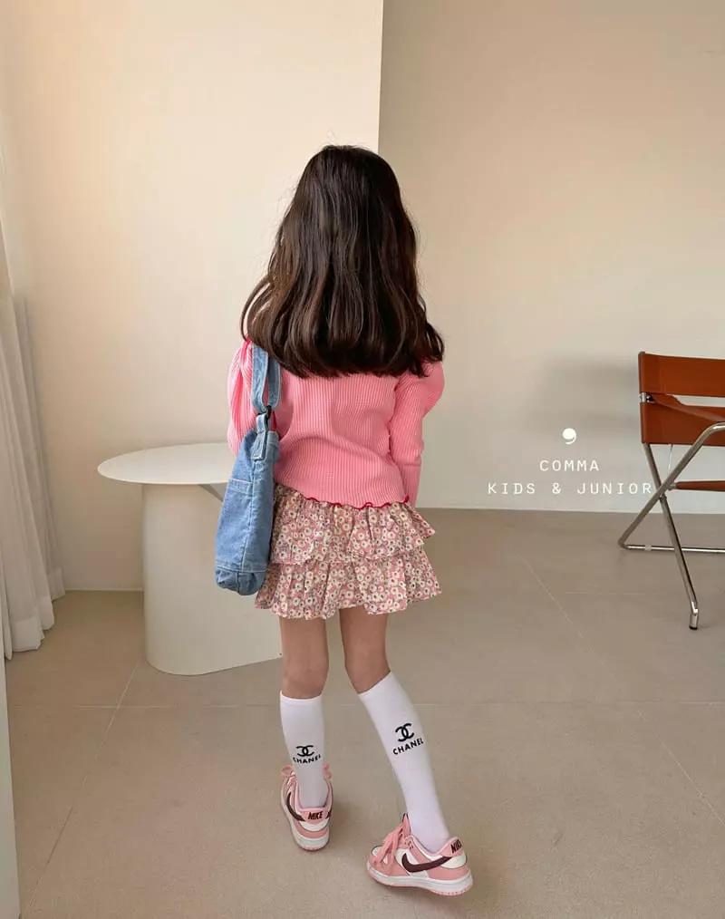 Comma - Korean Children Fashion - #childofig - Collar Button Tee - 10