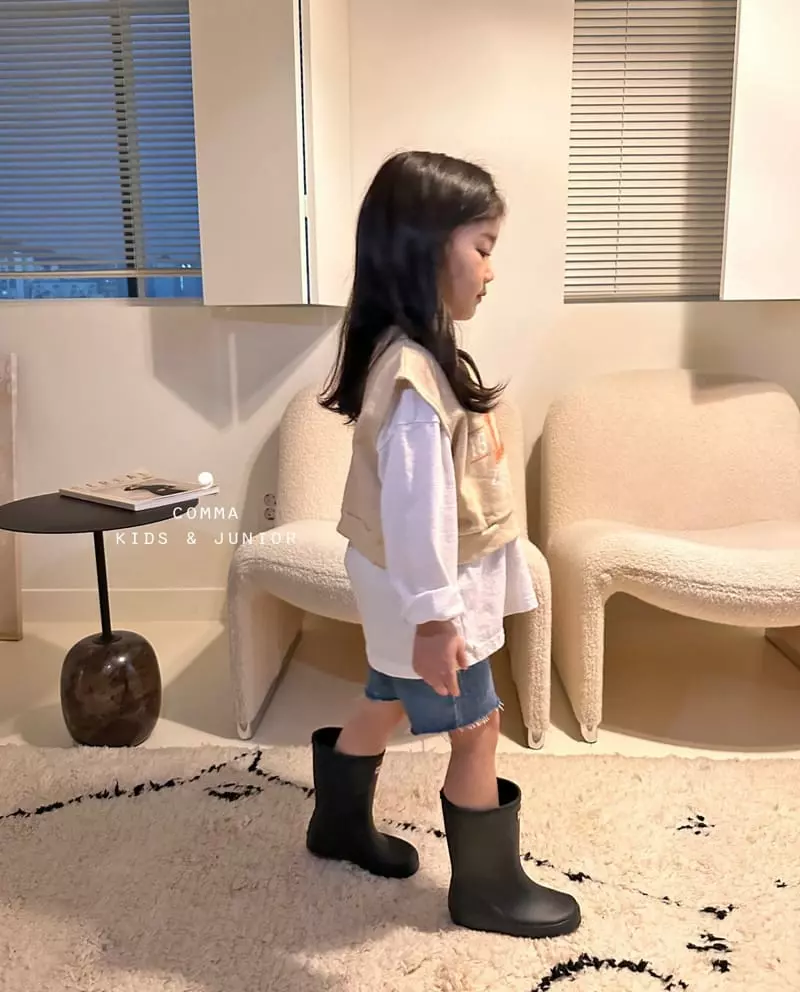 Comma - Korean Children Fashion - #stylishchildhood - LA Vest - 4