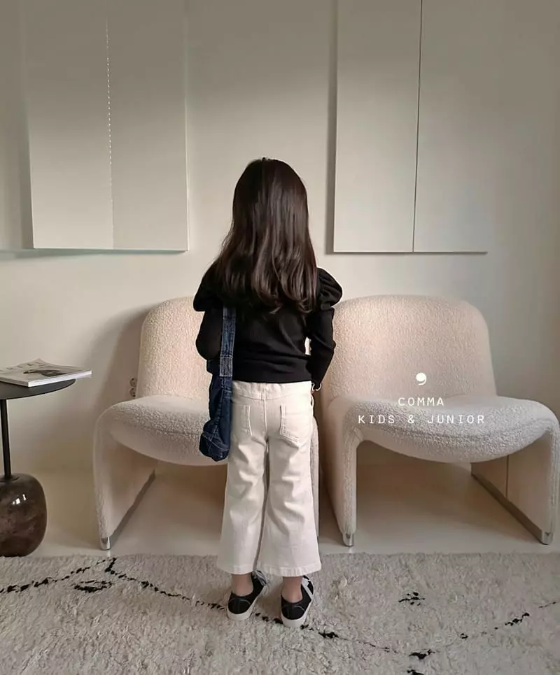 Comma - Korean Children Fashion - #childofig - Bootscut Pants - 6