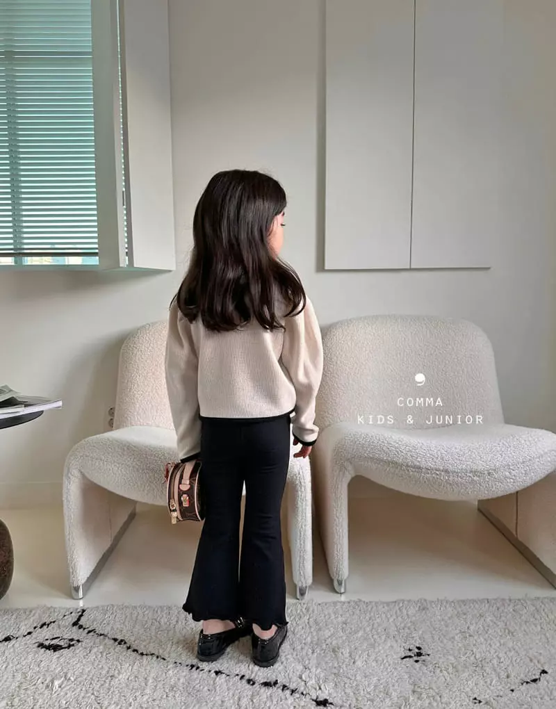 Comma - Korean Children Fashion - #childofig - Romantic Shirring Tee - 3