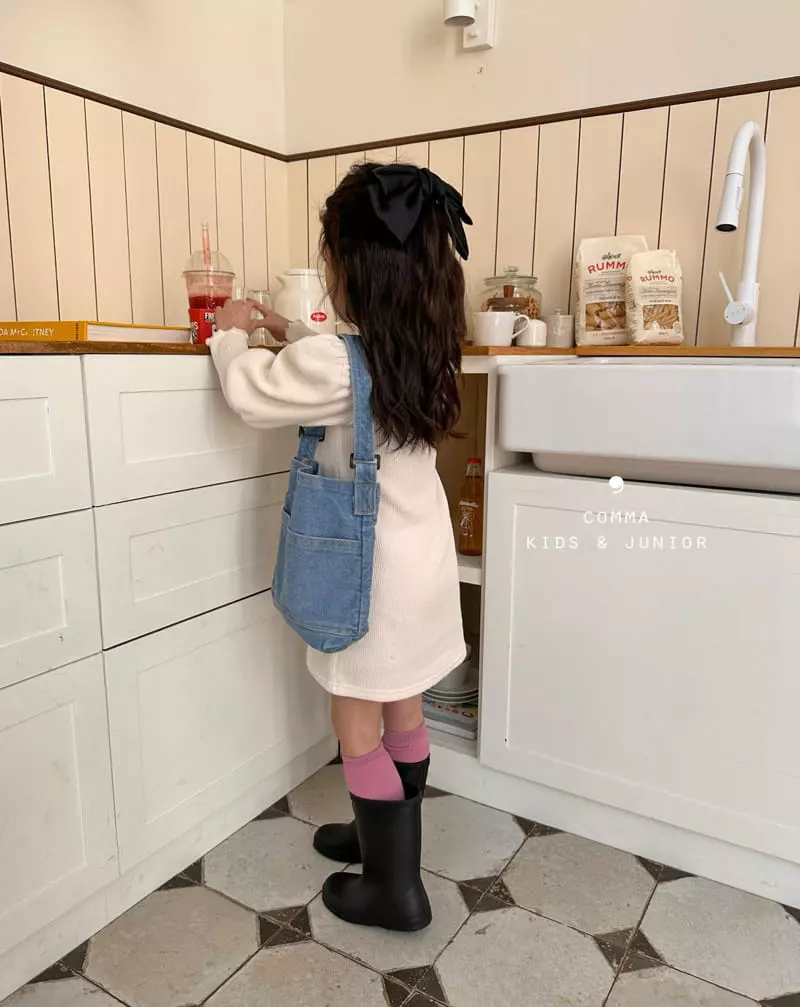 Comma - Korean Children Fashion - #childrensboutique - Puff One-piece - 5