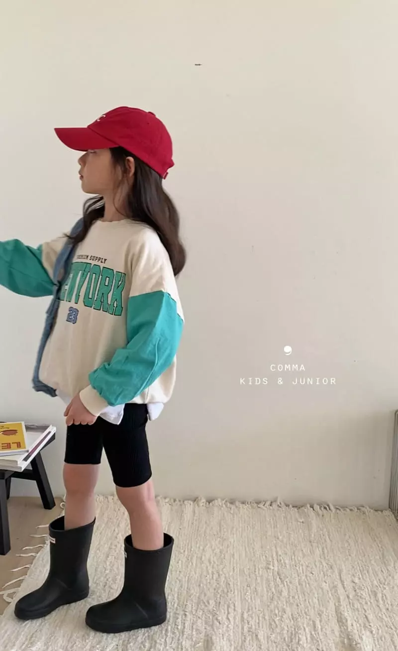 Comma - Korean Children Fashion - #designkidswear - New York Sweatshirt