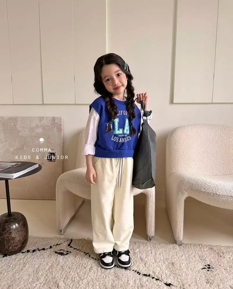 Comma - Korean Children Fashion - #discoveringself - LA Vest - 7