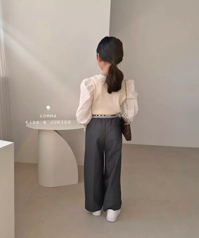 Comma - Korean Children Fashion - #kidsshorts - Sleeve Shirt Tee - 11