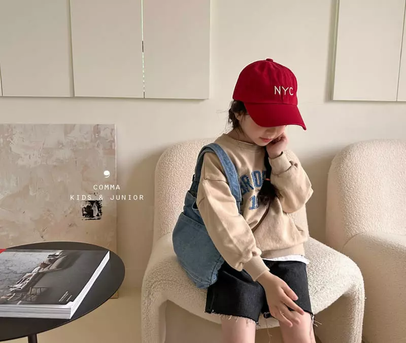 Comma - Korean Children Fashion - #kidsshorts - Brooklyn Sweatshirt - 10