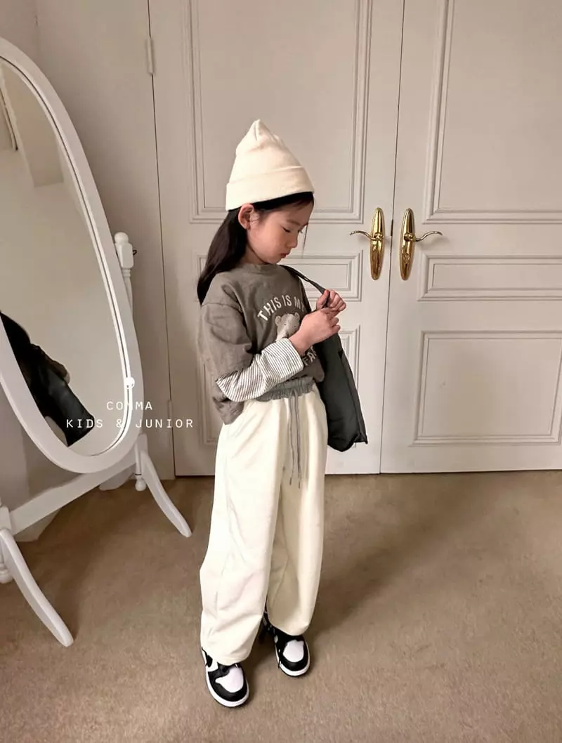 Comma - Korean Children Fashion - #kidsshorts - Wide Pants - 11