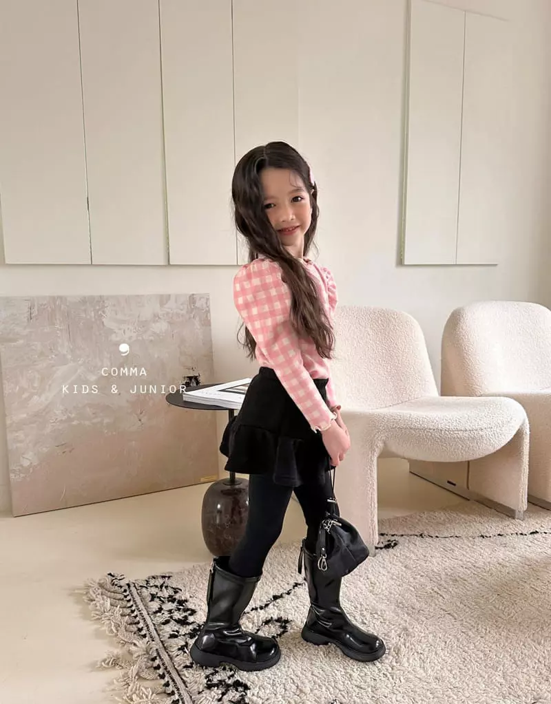 Comma - Korean Children Fashion - #kidsshorts - Skirt Leggings - 10
