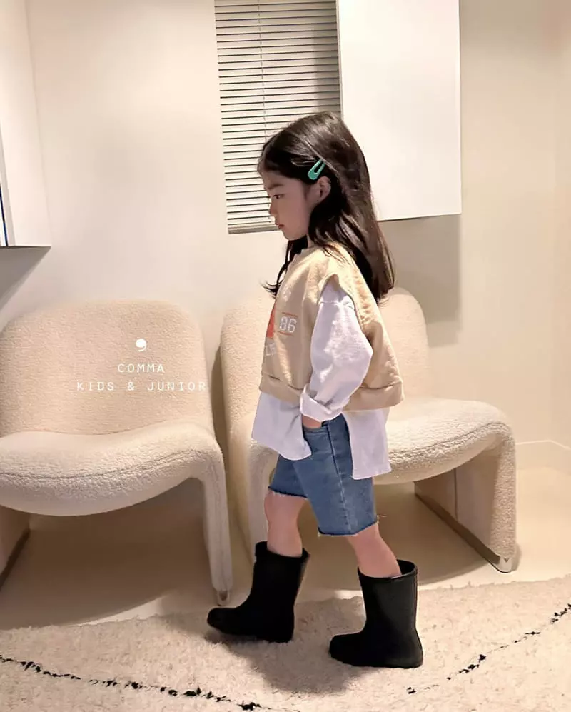 Comma - Korean Children Fashion - #kidsstore - Label Jeans - 8