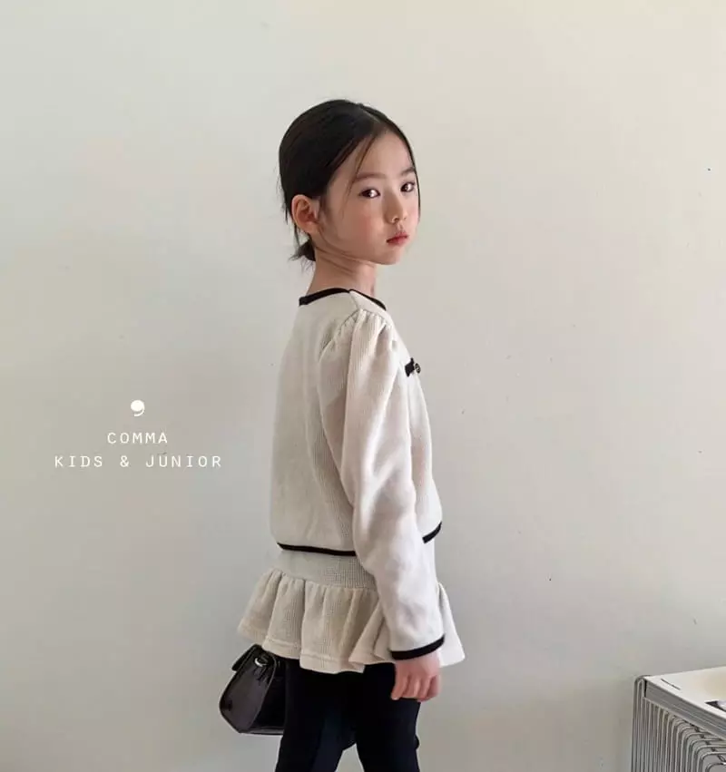 Comma - Korean Children Fashion - #littlefashionista - Romantic Shirring Tee - 12