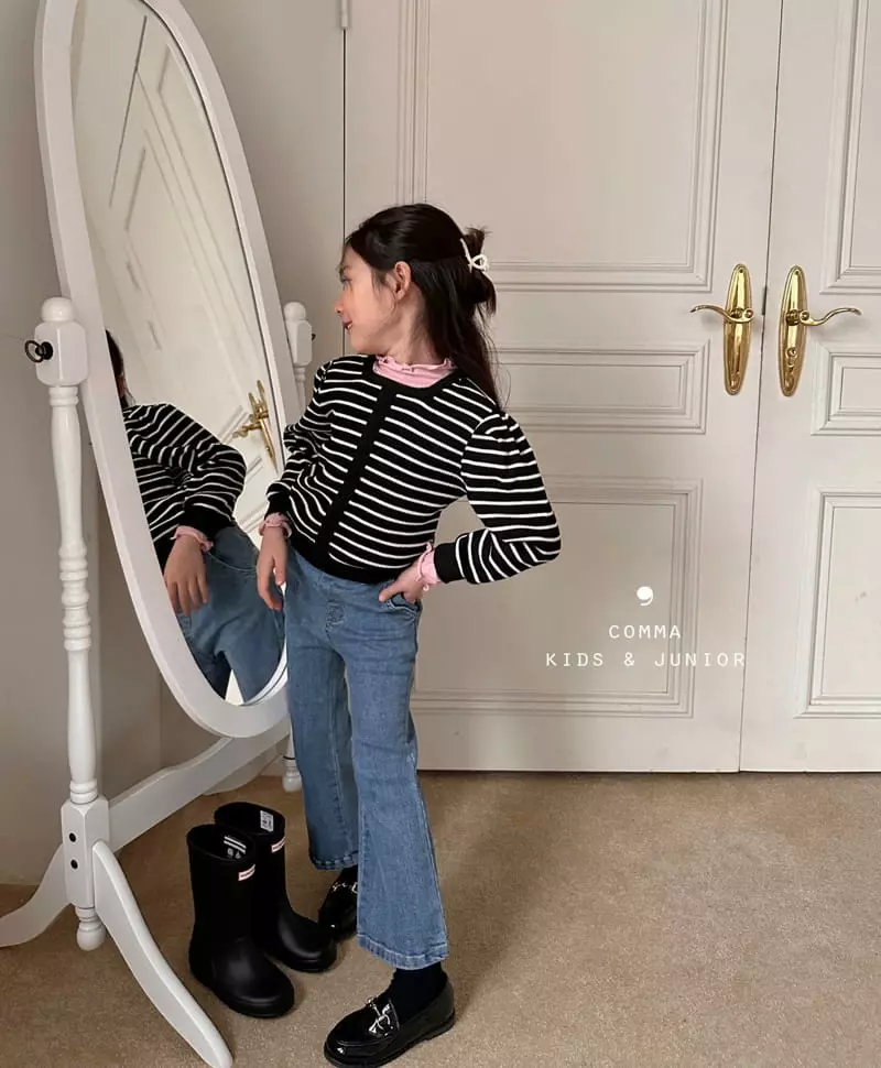Comma - Korean Children Fashion - #minifashionista - Square Tee - 11