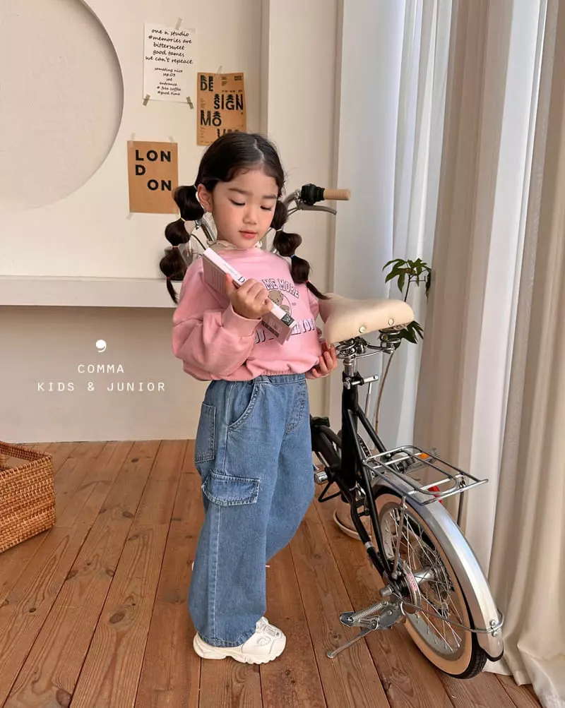 Comma - Korean Children Fashion - #prettylittlegirls - Love Me Sweatshirt - 8