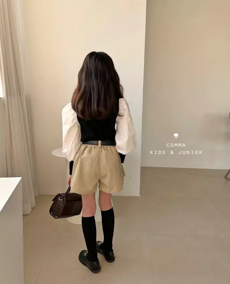 Comma - Korean Children Fashion - #minifashionista - Sleeve Shirt Tee - 4