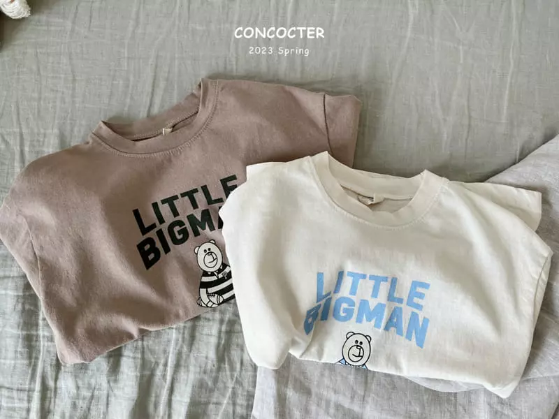 Concocter - Korean Children Fashion - #childofig - Big Man Bear Tee - 6