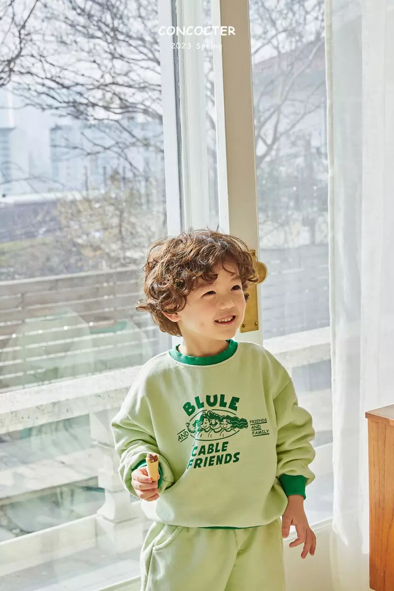 Concocter - Korean Children Fashion - #childofig - Ddorr Friends Top Bottom Set - 5