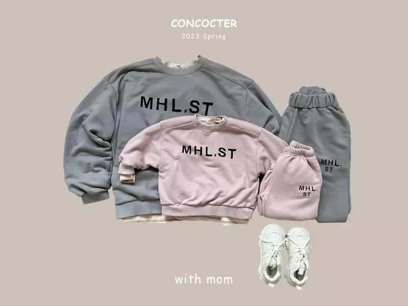 Concocter - Korean Children Fashion - #childrensboutique - Mureang Swoft Top Bottom Set