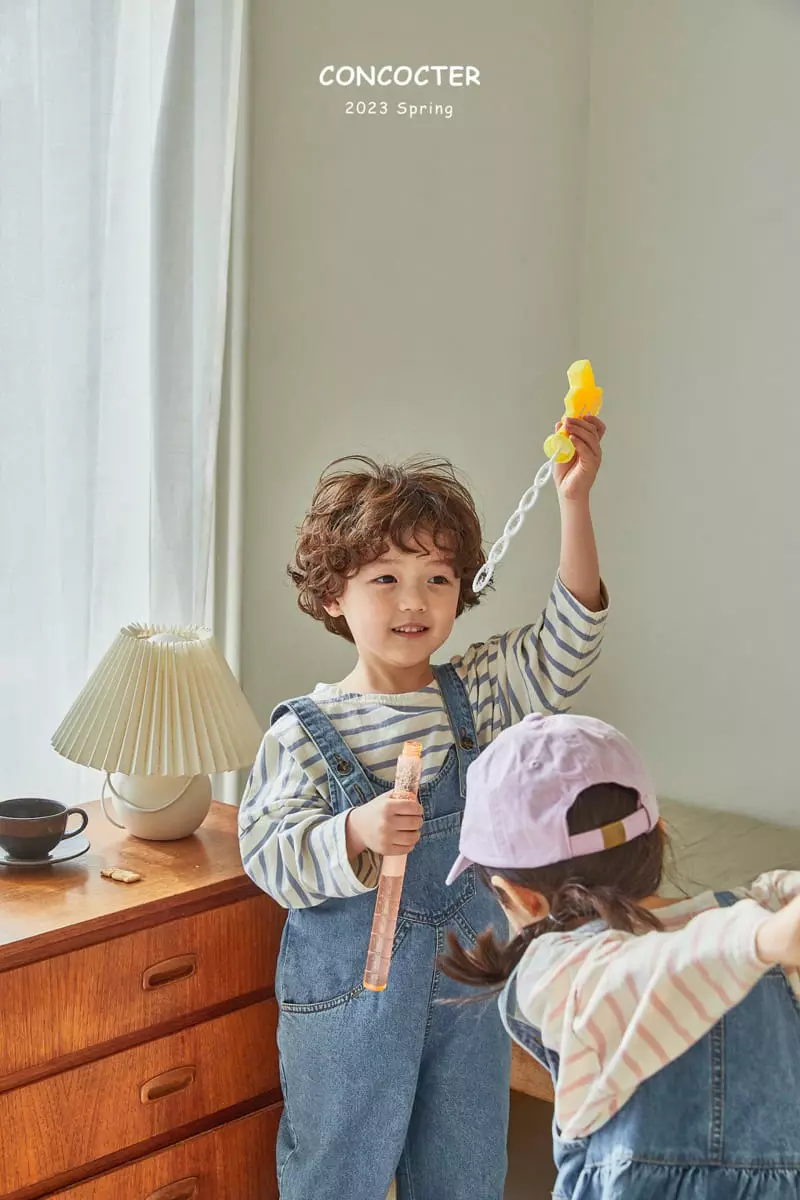 Concocter - Korean Children Fashion - #discoveringself - Bbogle Dungarees Pants - 12
