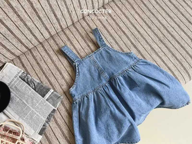 Concocter - Korean Children Fashion - #discoveringself - Cute Tutu Dungarees Skirt