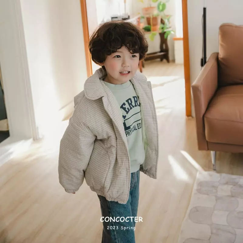 Concocter - Korean Children Fashion - #fashionkids - Carrot Padding Jumper - 7