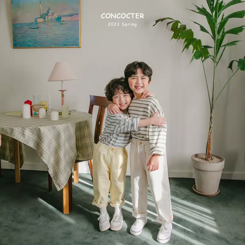 Concocter - Korean Children Fashion - #kidsshorts - Vivi Basic Fit Pants - 10