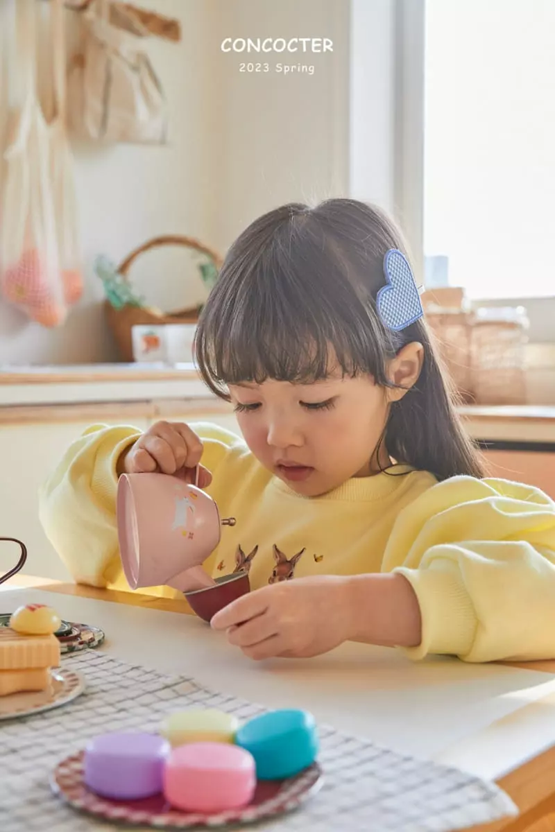 Concocter - Korean Children Fashion - #kidsstore - Barnie Frill Top Bottom Set