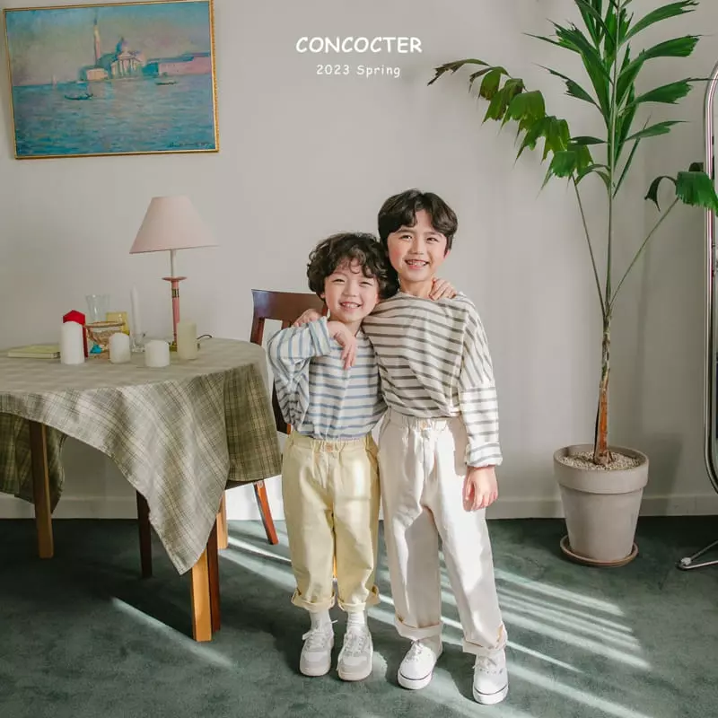 Concocter - Korean Children Fashion - #kidzfashiontrend - Vivi Basic Fit Pants - 12