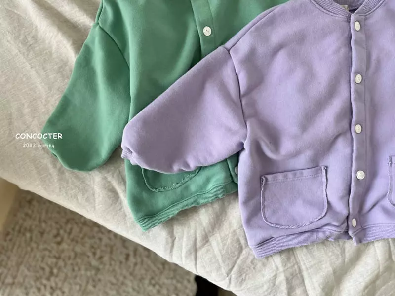 Concocter - Korean Children Fashion - #minifashionista - Circle Bread Cardigan