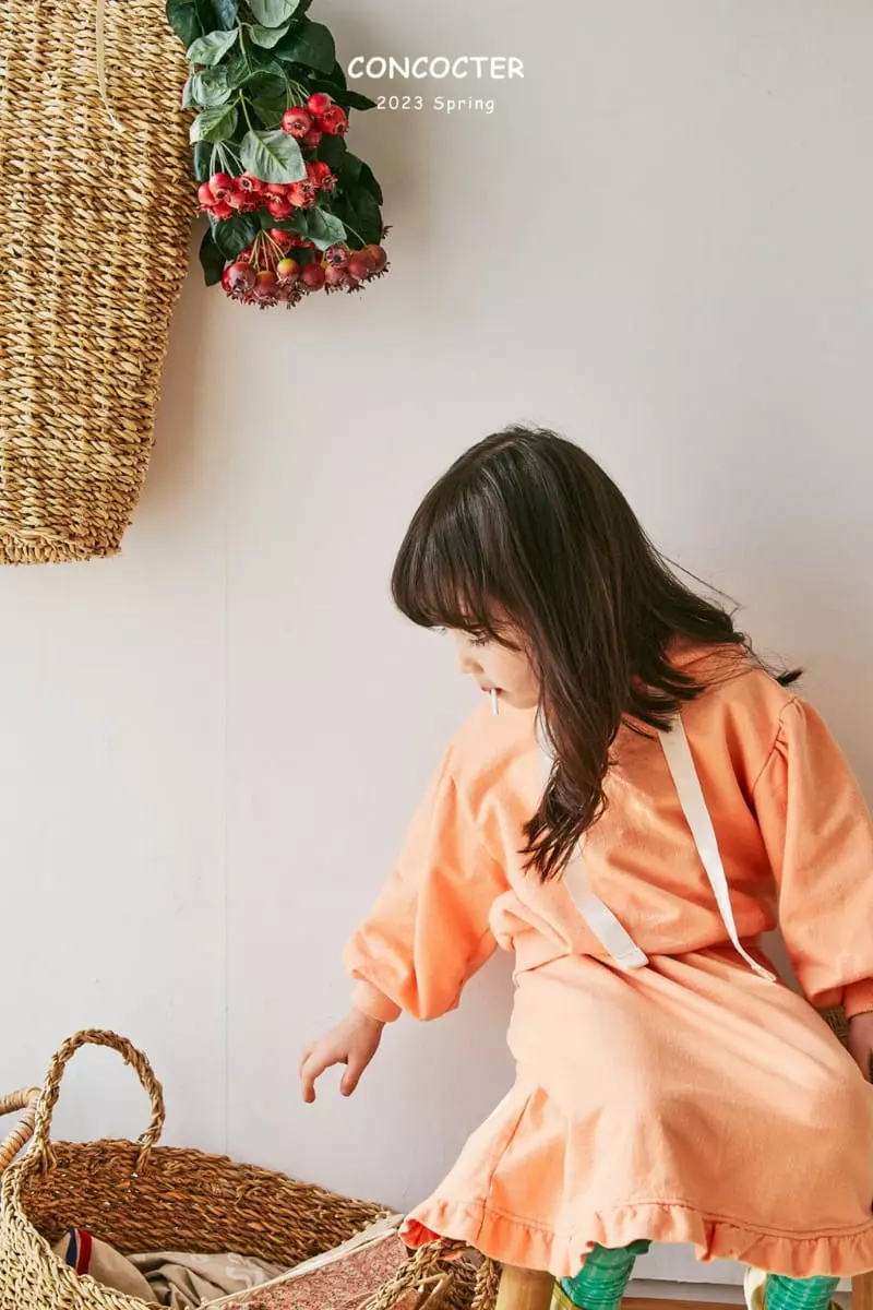 Concocter - Korean Children Fashion - #stylishchildhood - Sha Sha Frill Two Piece - 10
