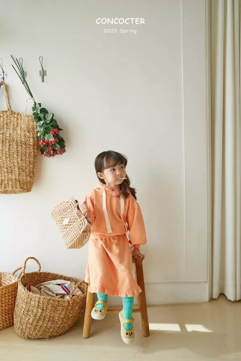 Concocter - Korean Children Fashion - #todddlerfashion - Sha Sha Frill Two Piece - 8