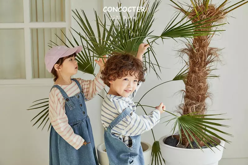 Concocter - Korean Children Fashion - #todddlerfashion - Bbogle Dungarees Pants - 6