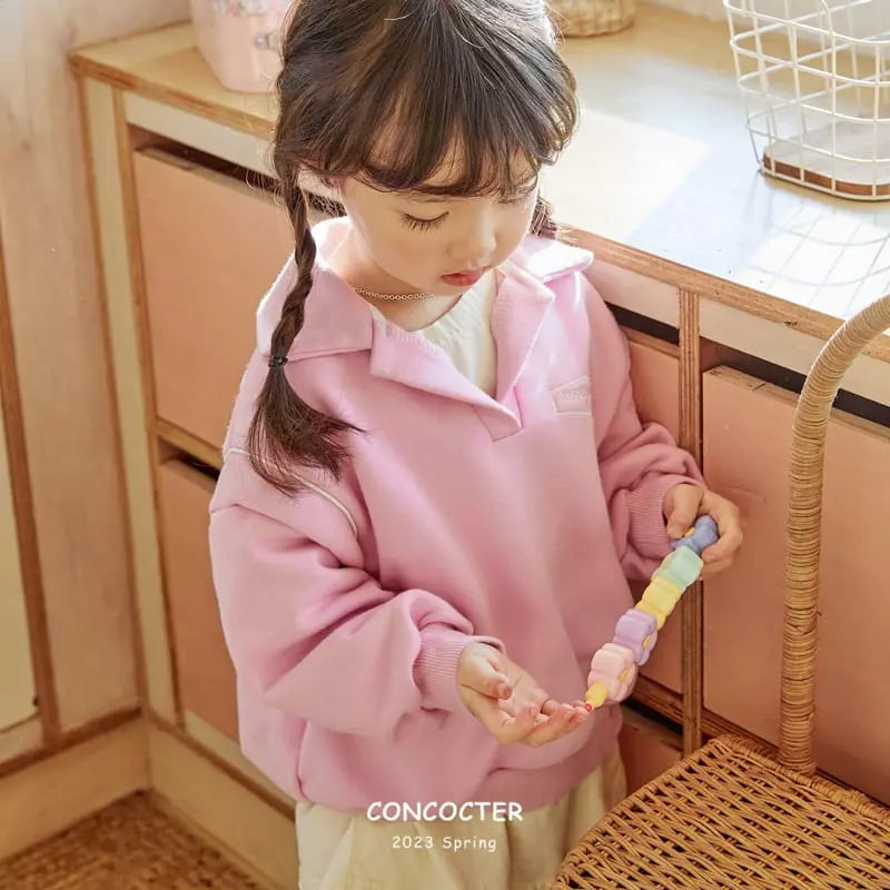 Concocter - Korean Children Fashion - #toddlerclothing - Sophistication Piping Top Bottom Set - 10