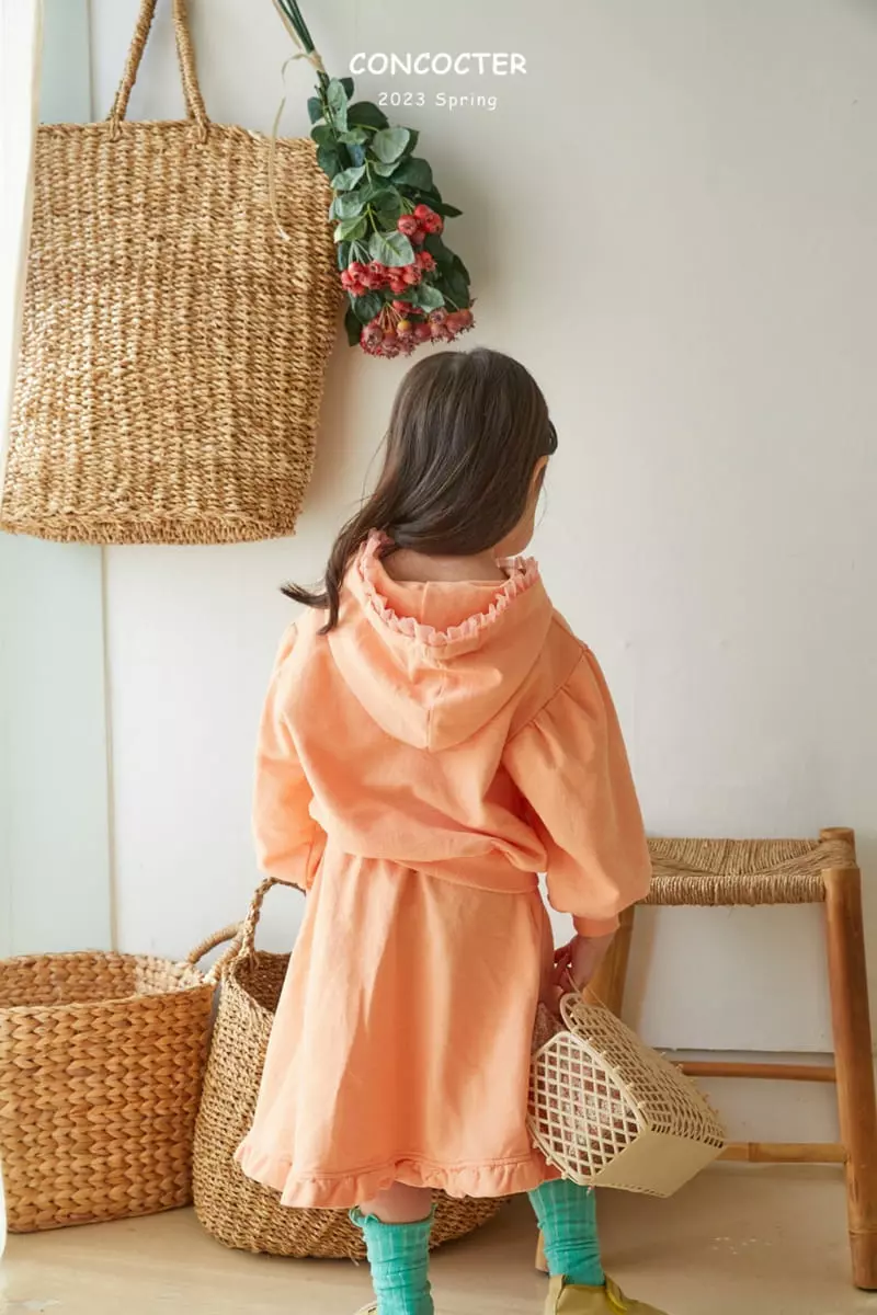 Concocter - Korean Children Fashion - #toddlerclothing - Sha Sha Frill Two Piece - 9