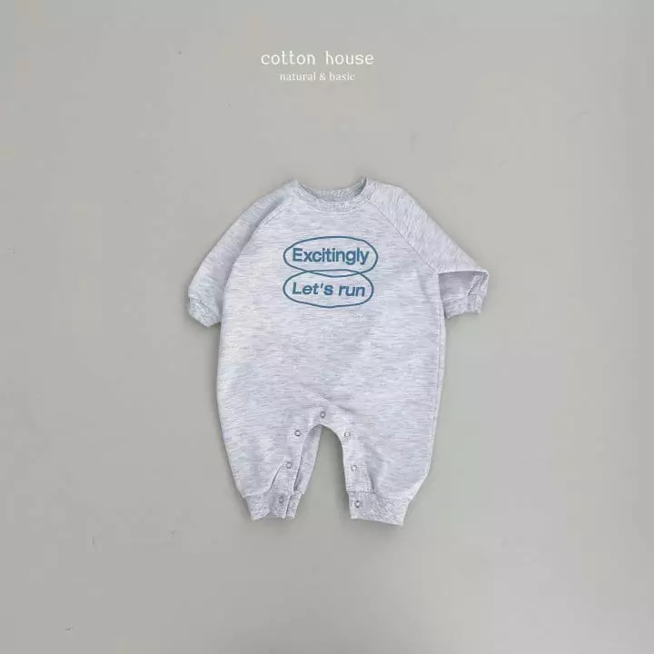 Cotton House - Korean Baby Fashion - #babyfashion - Run Bodysuit - 2