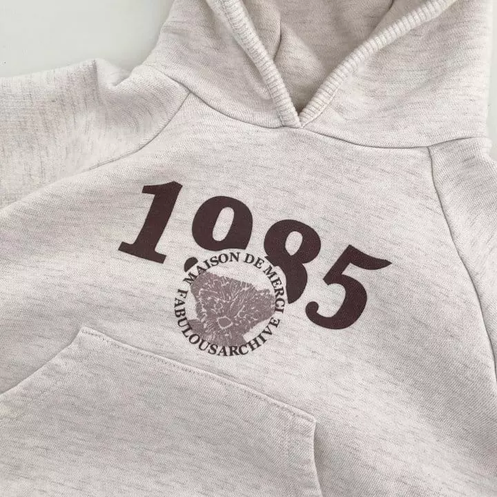 Cotton House - Korean Baby Fashion - #babylifestyle - 1985 Hoody Bodysuit  - 6
