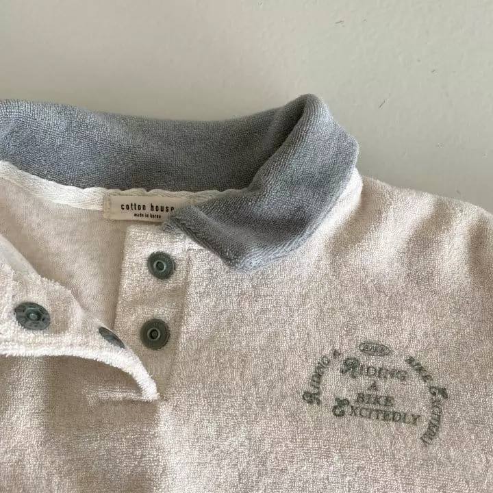 Cotton House - Korean Baby Fashion - #babyoninstagram - Terry Bodysuit - 8