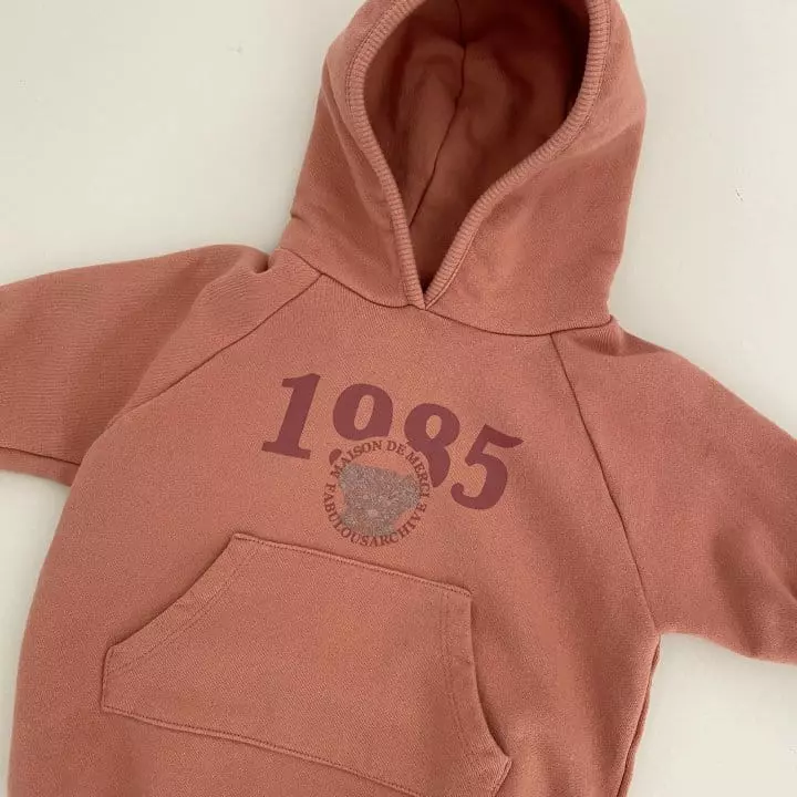 Cotton House - Korean Baby Fashion - #babyoninstagram - 1985 Hoody Bodysuit  - 7