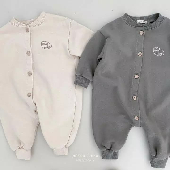 Cotton House - Korean Baby Fashion - #babyootd - Lucky Bodysuit - 6