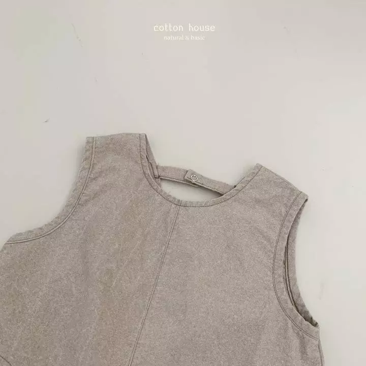 Cotton House - Korean Baby Fashion - #smilingbaby - Pigment Jumpsuit - 10