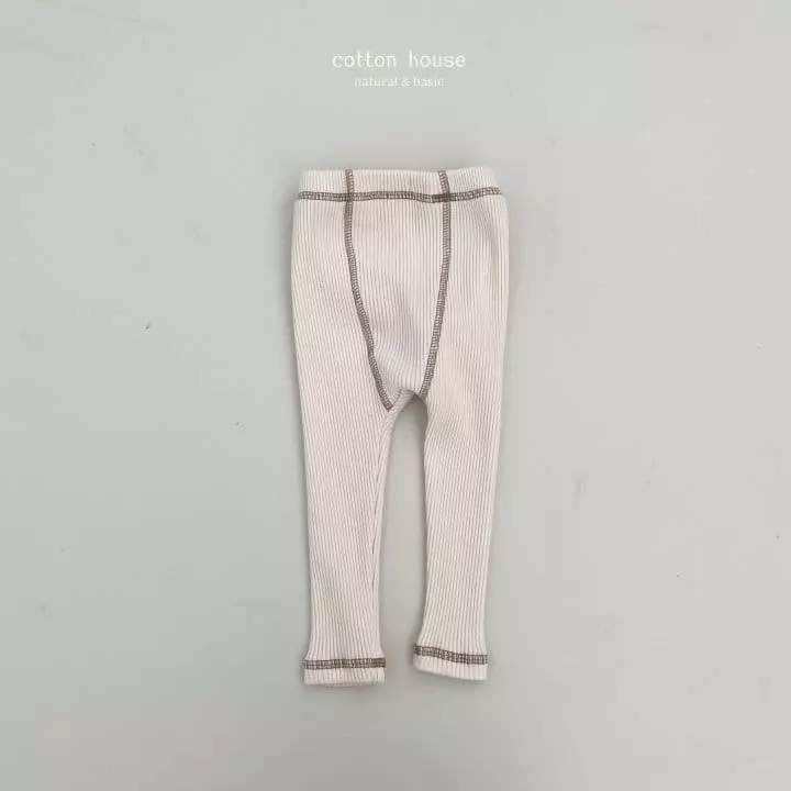Cotton House - Korean Baby Fashion - #smilingbaby - Rib Leggings - 8