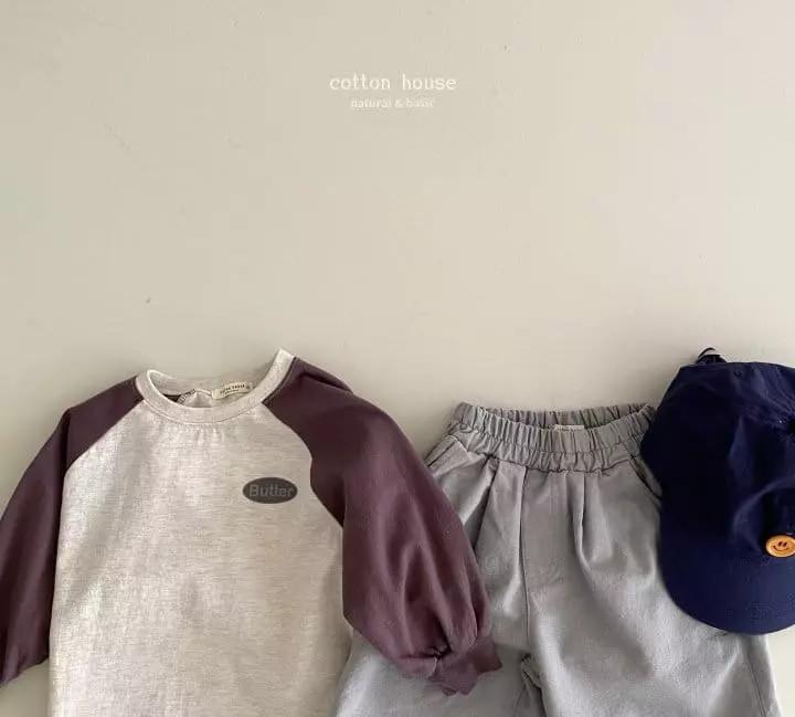 Cotton House - Korean Children Fashion - #Kfashion4kids - Butter Raglan Tee - 12