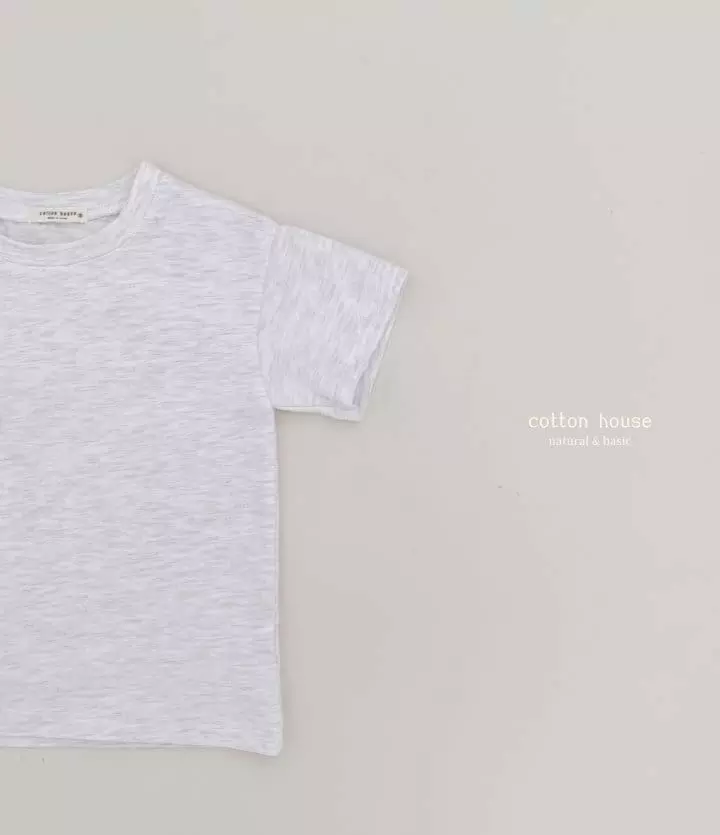 Cotton House - Korean Children Fashion - #Kfashion4kids - Layered Short Sleeves Tee - 9
