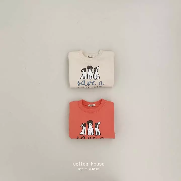 Cotton House - Korean Children Fashion - #childofig - Hound Sweatshirt - 6