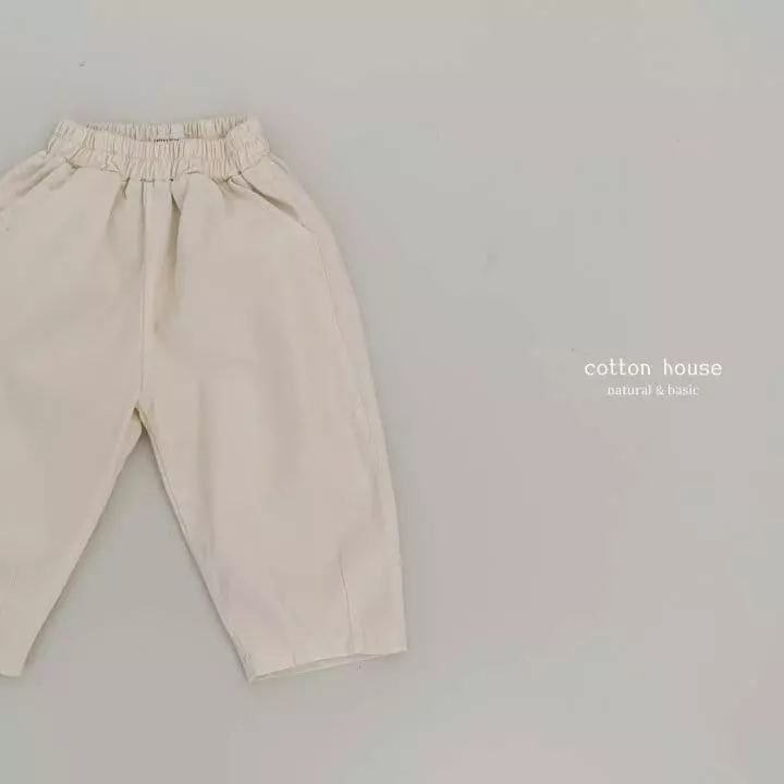 Cotton House - Korean Children Fashion - #childofig - Tapered Dart Pants - 10