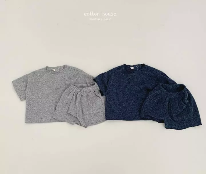 Cotton House - Korean Children Fashion - #childofig - Pero Knit Top Bottom Set - 3
