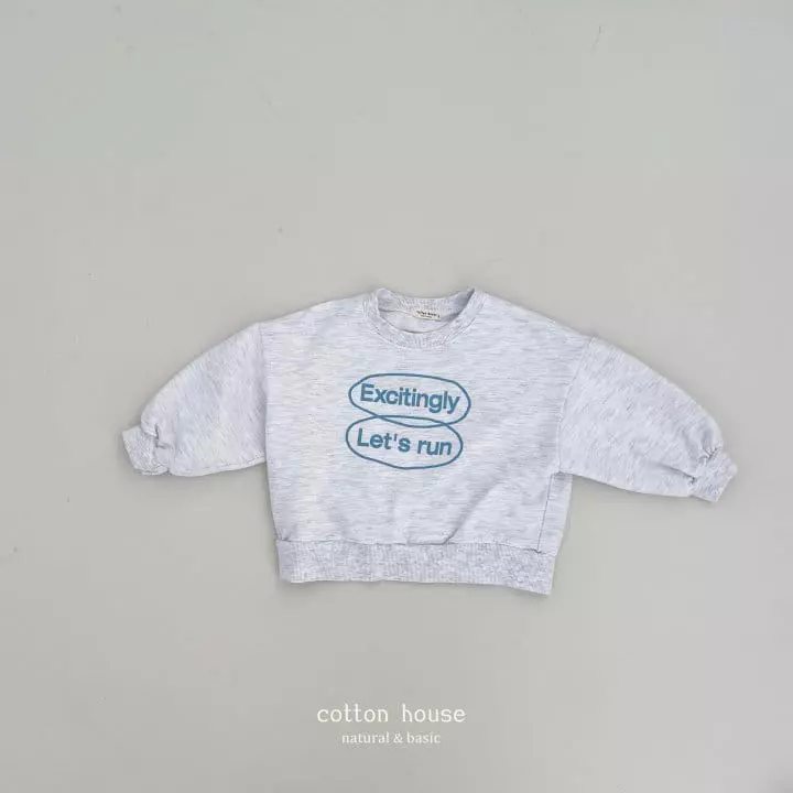 Cotton House - Korean Children Fashion - #childrensboutique - Run Sweatshirt - 6