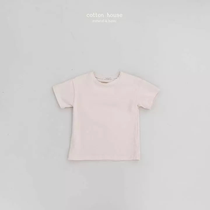 Cotton House - Korean Children Fashion - #designkidswear - Layered Short Sleeves Tee - 3
