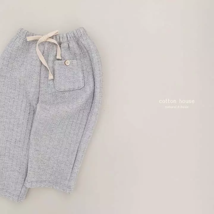 Cotton House - Korean Children Fashion - #discoveringself - Madellen Knit Pants