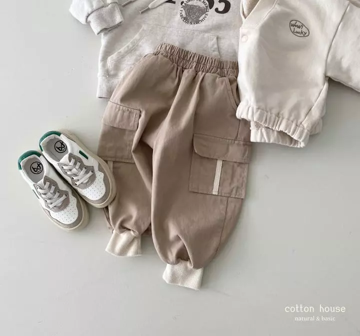 Cotton House - Korean Children Fashion - #fashionkids - Tape Pants