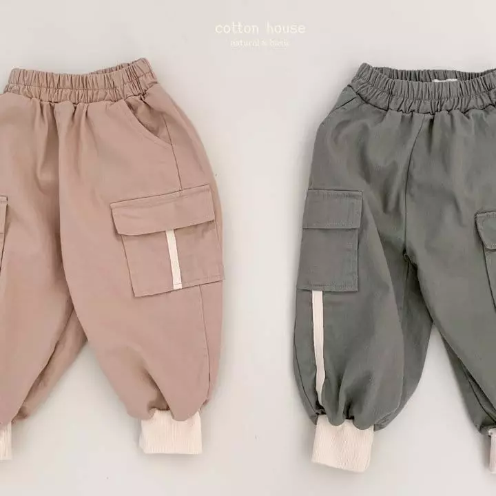Cotton House - Korean Children Fashion - #kidsstore - Tape Pants - 3